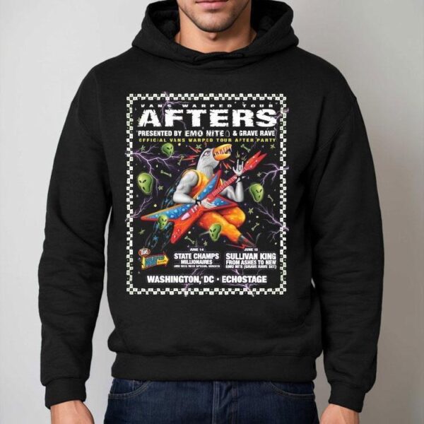 Afters Vans Warped Tour June 13 2025 Washington, Dc Shirt