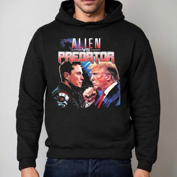 Alien Vs Predator Elon Musk Vs Donald Trump Shirt