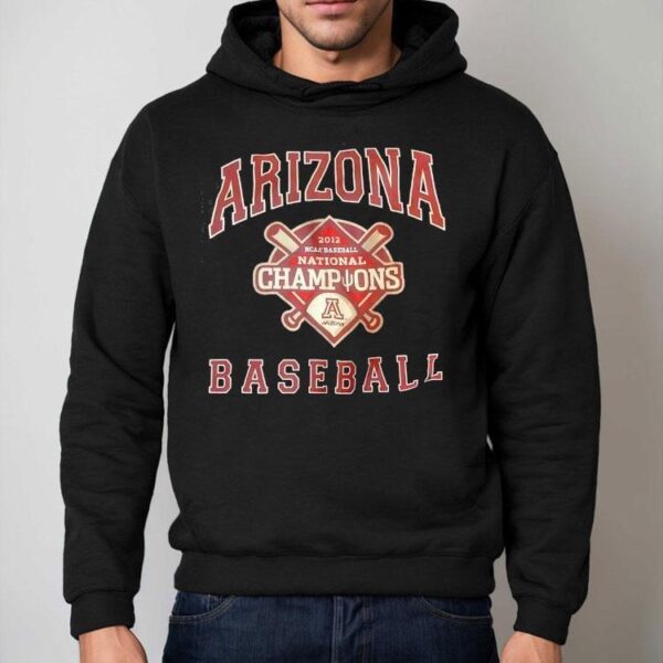 Arizona Wilcats Ncaa Baseball National Champions 2012 Shirt