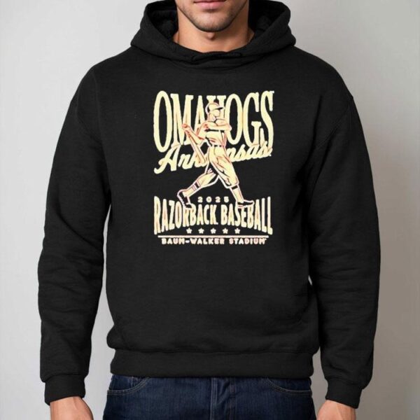 Arkansas Razorbacks Omahogs Baseball 2025 College World Seriesshirt