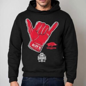 Arkansas Razorbacks Wehiwa Aloy Cws Shaka Ncaa College World Series Hoodie