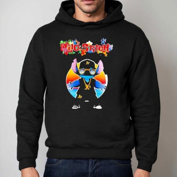 Athletics X Lilo And Stitch Baseball Shirt