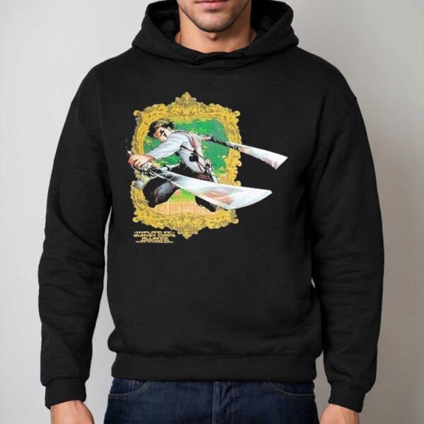 Attack On Titan Levi Frame Hypland Survey Corps Alliance Shirt