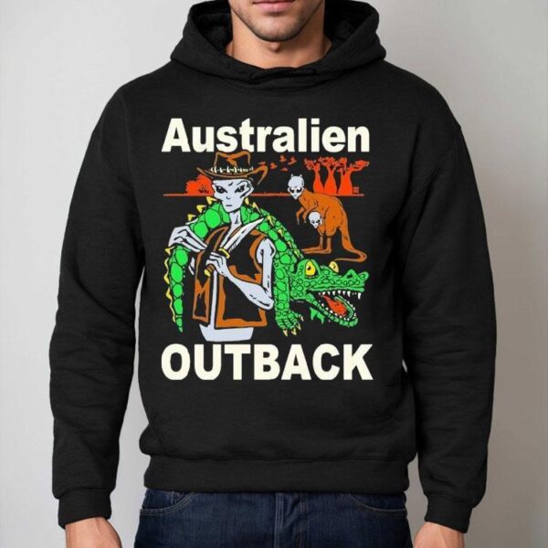 Australien Outback Gator Knife Shirt