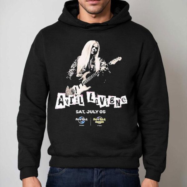 Avril Lavigne At Hard Rock Casino Ottawa On July 5 2025 For Grand Opening Shirt