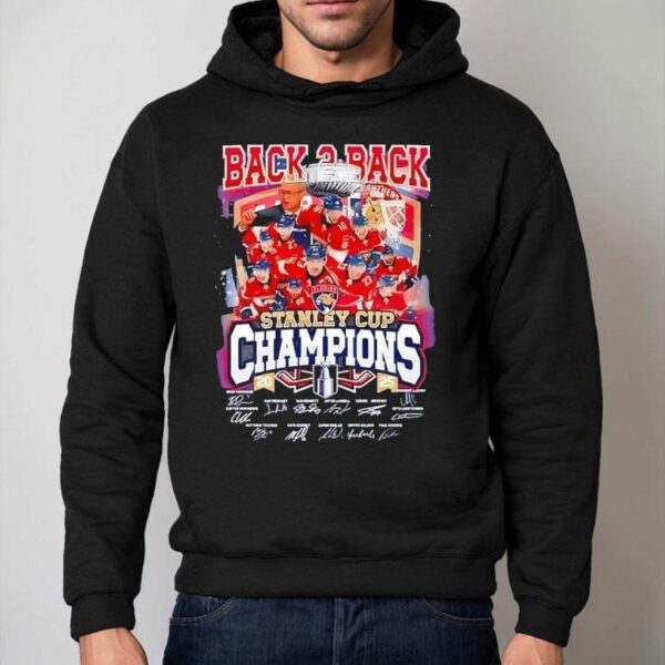Back 2 Back Stanley Cup Champions 2025 Florida Panthers Shirt