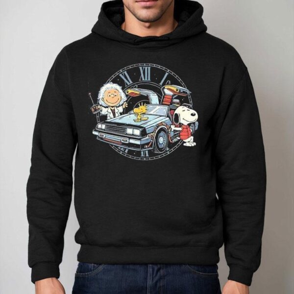 Back To The Future Style Of Peanuts Shirt