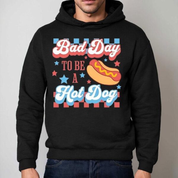 Bad Day To Be A Hotdog 4th Of July Usa Shirt