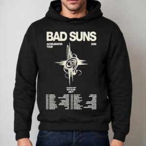 Bad Suns Accelerator Tour Dates Hoodie