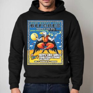Befores Boy Like Girls Four Year Strong Girlfriends Vans Warped Tour June Washington Dc Hoodie
