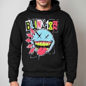 Blink Green Th Smile Logo Hoodie