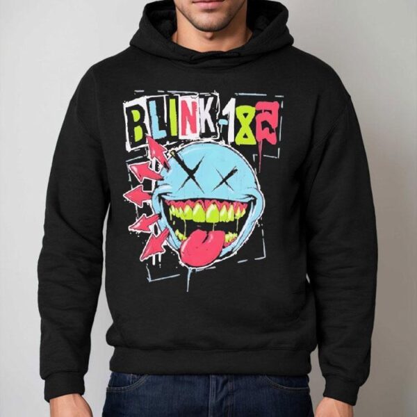 Blink-182 Green Th Smile Logo Shirt