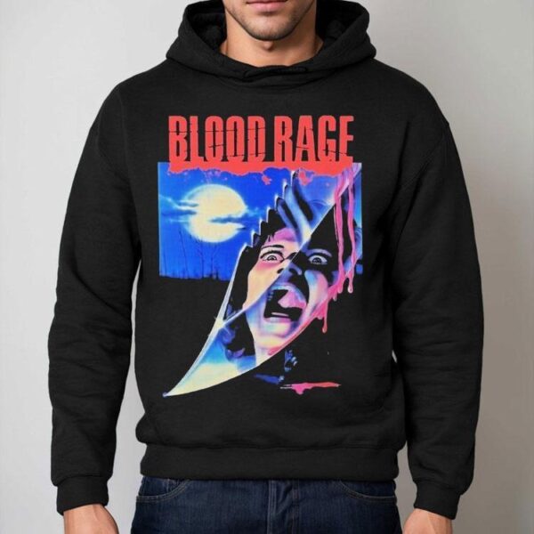 Blood Rage Knife Horror Movie Shirt