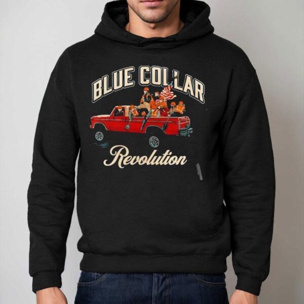 Blue Collar Revolution Skeleton Shirt