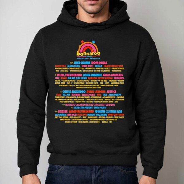 Bonnaroo June 12-15 2025 Manchester Tennessee Shirt