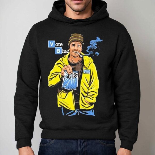 Breaking Bad Vote Blue Hello My Name Is Hunter Shirt