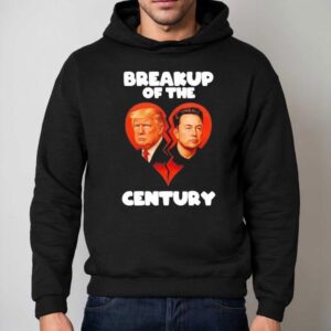 Breakup Of The Century Between Trump And Elon Musk Hoodie