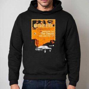 Bright Eyes The Depot In Salt Lake City Ut Sept Hoodie