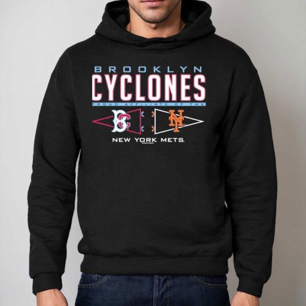 Brooklyn Cyclones Bigeth Affiliate New York Mets Shirt
