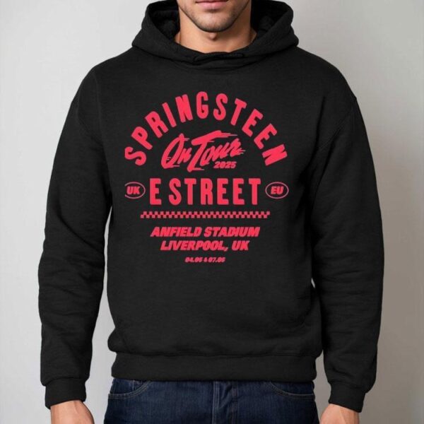 Bruce Springsn And The E Street Band Show Liverpool 2025 Shirt