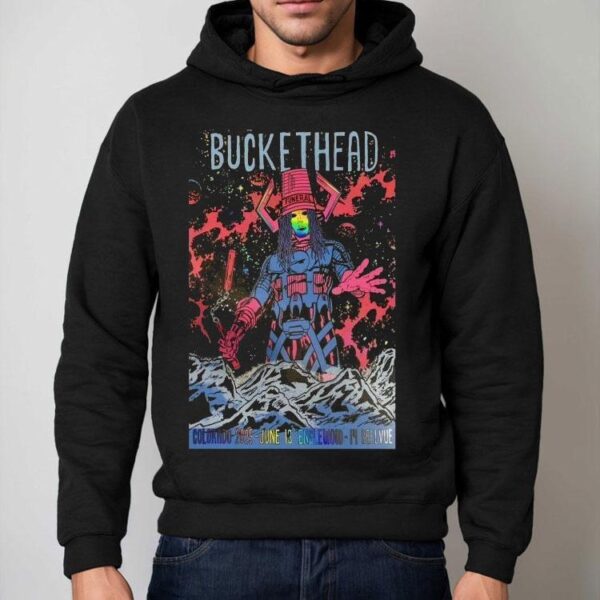 Buckethead Colorado June 13 And 14 2025 Englewood Shirt