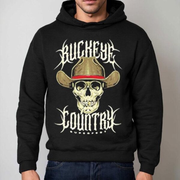 Buckeye Country Superfest 2025 Cowboy Skull Shirt