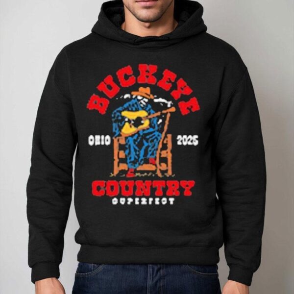 Buckeye Country Superfest Grim Reaper Guitar Ohio 2025 Shirt
