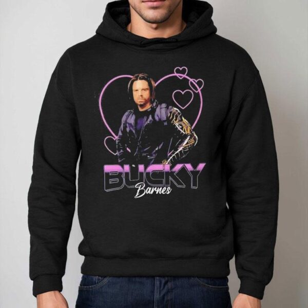 Bucky Barnes Hearts Marvel Thunderbolts Shirt