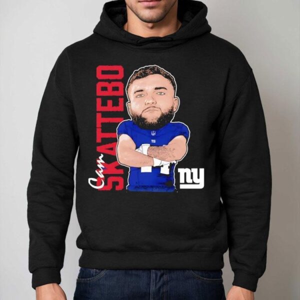 Cam Skattebo New York Giants Catoon Shirt