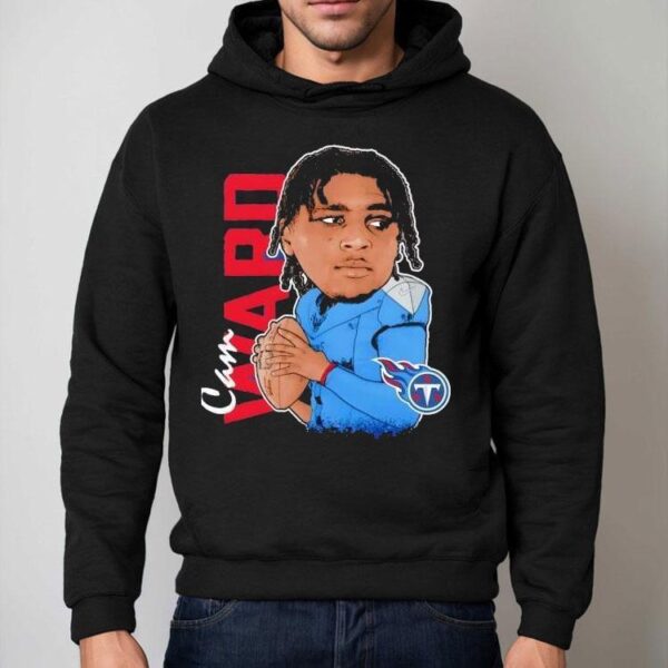 Cameron Ward Tennessee Titans Graphic Playe Shirt