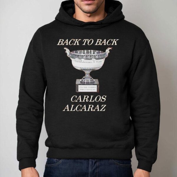 Carlos Alcaraz Back To Back Champions 2025 Shirt