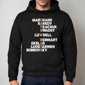 Cats N Rats Marchand Barkov Tkachuk Swaggy Lundell Reinhart Ekblad Luostarinen Bobrovsky Florida Panthers Hoodie