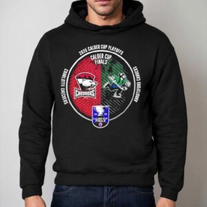 Charlotte Checkers Vs Abbotsford Canucks Calder Cup Finals Dueling Souvenir Hoodie