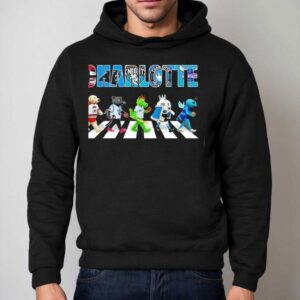Charlotte Sports Team Mascot Abbey Road Hoodie