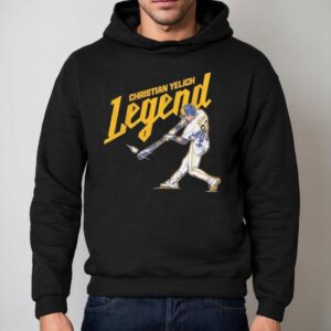 Christian Yelich Legend Milwaukee Brewers Baseball Hoodie