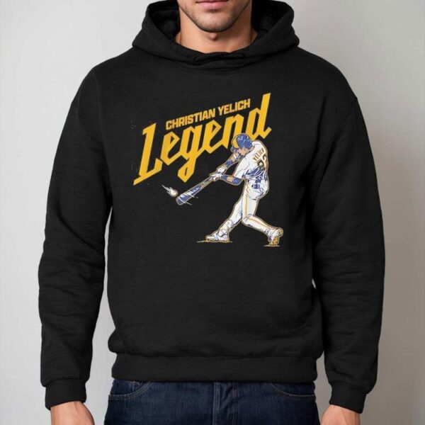Christian Yelich Legend Milwaukee Brewers Baseball Shirt