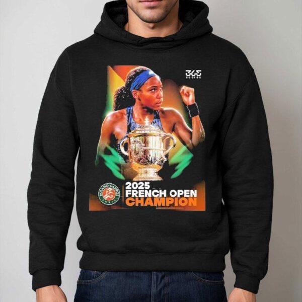 Coco Gauff Beat Aryna Sabalenka By 2-1 Claims 2025 Roland Garros Champion Shirt