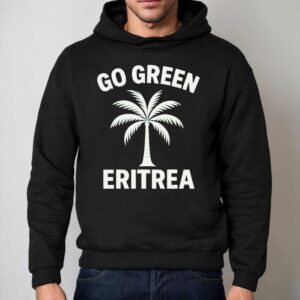 Coconut Tree Go Green Eritrea Hoodie