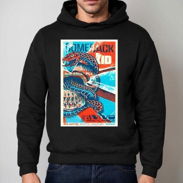 Comeback Kid June 23 2025 In Bogota Colombia Shirt