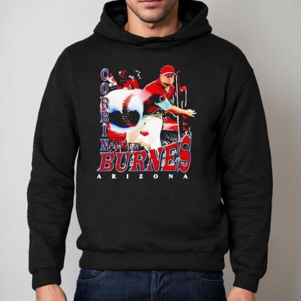 Corbin Burnes Arizona Grunge Baseball Shirt