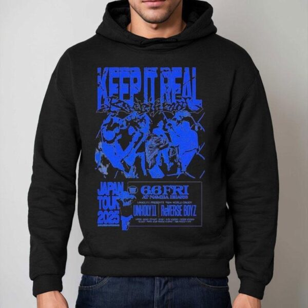 Counterparts Keep It Real Japan Tour 2025 Shirt