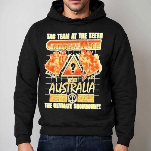 Critical Role Tag Team At The Th Live In Australia The Ultimate Showdown Shirt