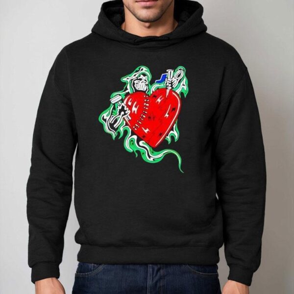 Crumbling Heart Artifact Death Shirt