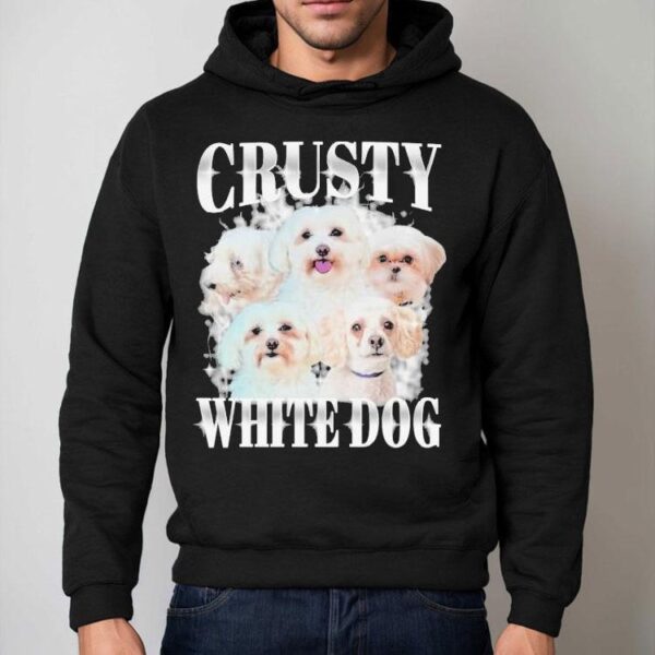 Crusty White Dog Shirt