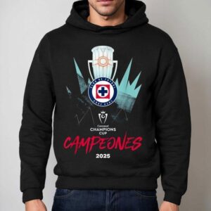 Cruz Azul Club De Futbol Concacaf Champions Cup Campeones Trophy Hoodie