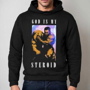 Ct Fletcher God Is My Steroid Lion Hoodie