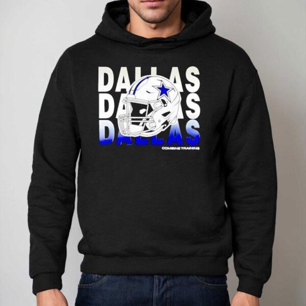 Dallas Cowboys Repeat Helmet Combine Training 2025 Shirt