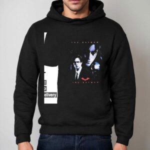 Dc Comics The Batman Bruce Wayne Collage Hoodie