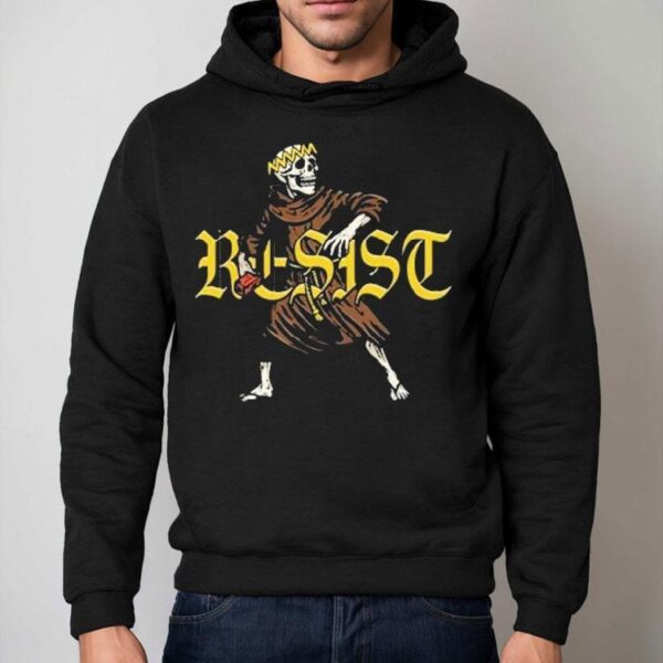 Dead Friar Society Resist Skeleton Shirt