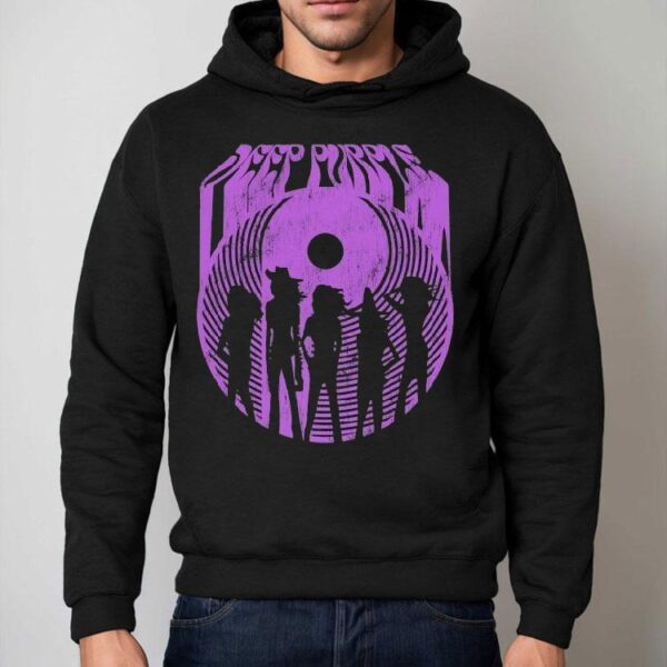 Deep Purple Silhouette Shirt